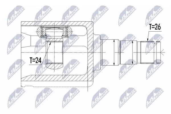 Set articulatie, planetara NTY NPW-VV-093