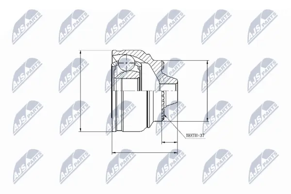 Set articulatie, planetara NTY NPZ-BM-009
