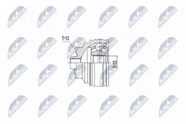 Set articulatie, planetara NTY NPZ-BM-011