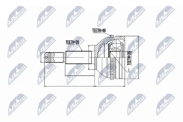 Set articulatie, planetara NTY NPZ-FR-035