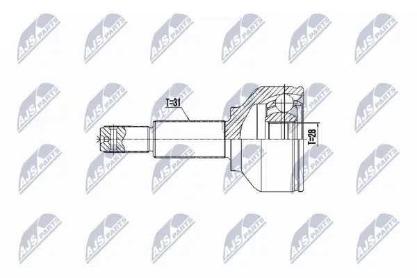 Set articulatie, planetara NTY NPZ-FR-052