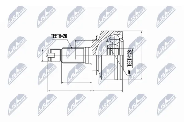 Set articulatie, planetara NTY NPZ-HD-039