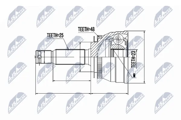 Set articulatie, planetara NTY NPZ-HY-503