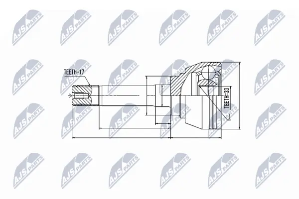 Set articulatie, planetara NTY NPZ-IS-008