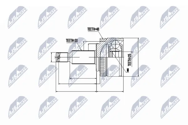 Set articulatie, planetara NTY NPZ-KA-357