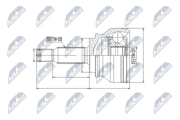 Set articulatie, planetara NTY NPZ-MS-061
