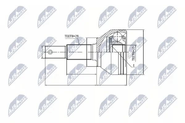 Set articulatie, planetara NTY NPZ-NS-084