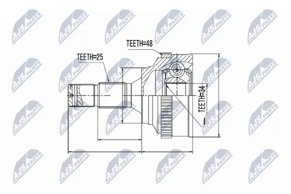 Set articulatie, planetara NTY NPZ-PE-018
