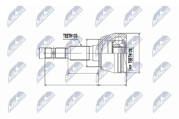 Set articulatie, planetara NTY NPZ-PL-013