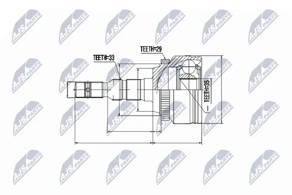 Set articulatie, planetara NTY NPZ-PL-024