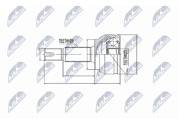 Set articulatie, planetara NTY NPZ-TY-087
