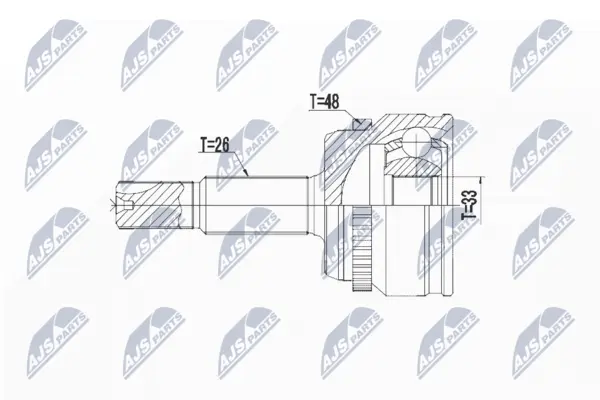Set articulatie, planetara NTY NPZ-TY-103