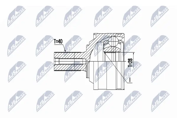 Set articulatie, planetara NTY NPZ-VV-025