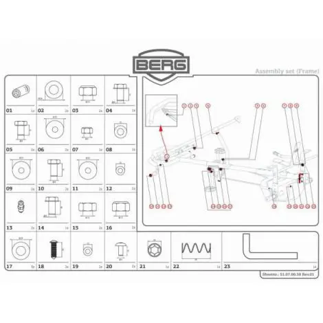 Set asamblare XL frame BOX