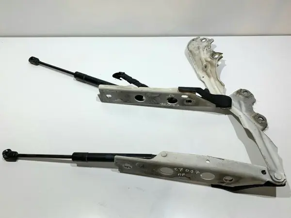 Set balamale capota fata cu telescoape culoare alb - ly9c 4G8823359A Audi A6 (2010-2018) [4G2, C7]
