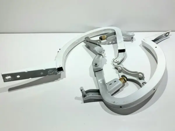 Set balamale capota spate culoare alb - ly9c 4G5827301 Audi A6 (2010-2018) [4G2, C7]