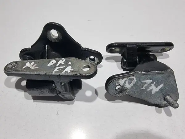 Set balamale usa dreapta fata (inferioara si superioara) culoare negru obsidian - 197 Mercedes ML (2009-2011)[w164] facelift