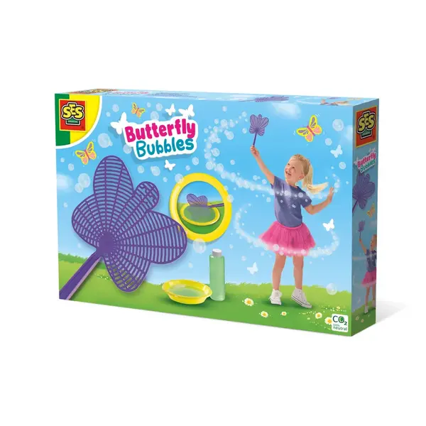 Set baloane de sapun cu solutie - Fluturasi