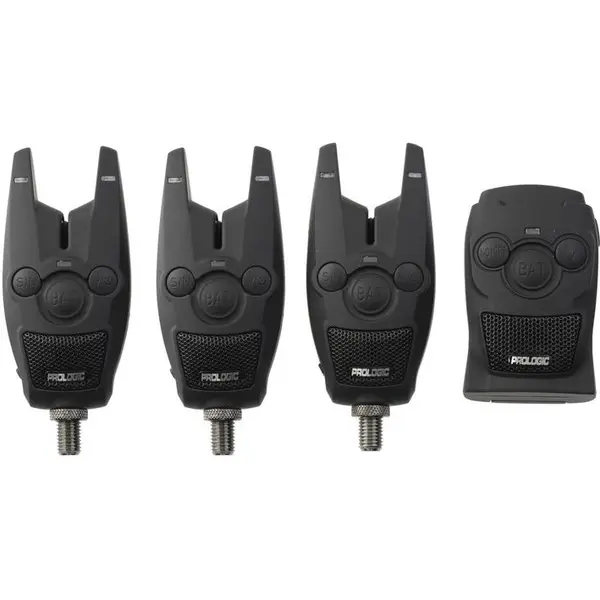 Set Bat+ Bite Alarm Set 3+1 Rosu/Verde/Albastru