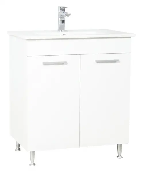 Set Baza si Lavoar, seria 067, 70 cm, alb