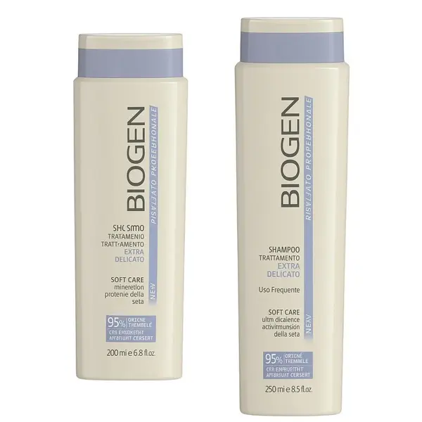 Set Biogen Șampon Hidratant Uz Frecvent 250 ml + Balsam Hidratant 200 ml