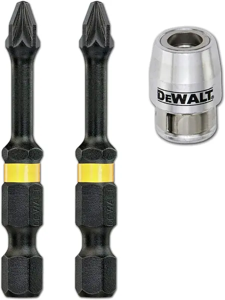 Set biți cu suport magnetic DeWALT - DT70535T, PZ2, 3 piese