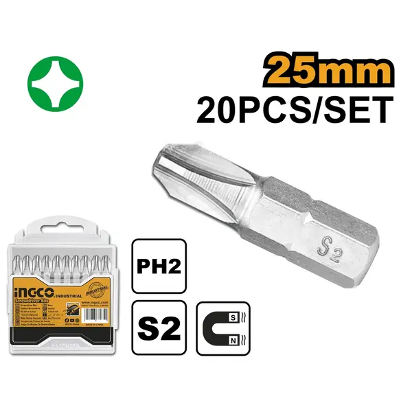 Set Biti PH2 Scurti 20buc