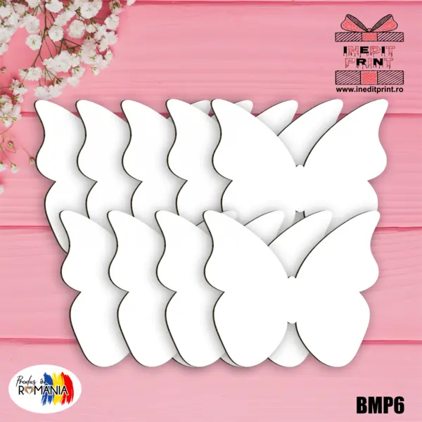 Set blank forma fluture BMP6 (10 buc) 10cm