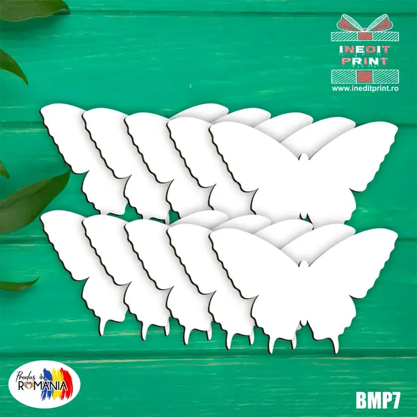 Set blank forma fluture BMP7 (10 buc) 15 cm