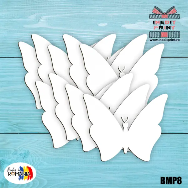 Set blank forma fluture BMP8 (10 buc) 15 cm