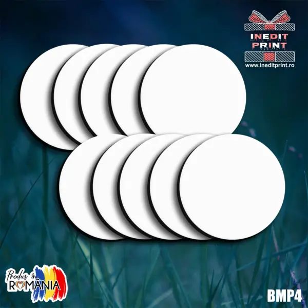 Set blank forma rotunda BMP4 (10 buc) 3cm