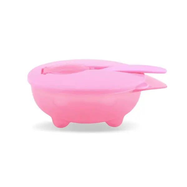 Set bol si lingura Lorelli Baby Care Roz