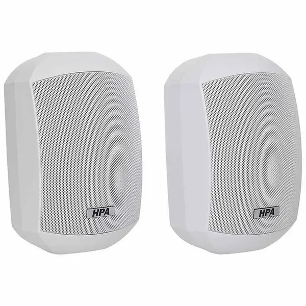 Set boxe linie HPA HPAWS400WH, 100V, 30W, 8 Ohmi, carcasa ABS, IP66