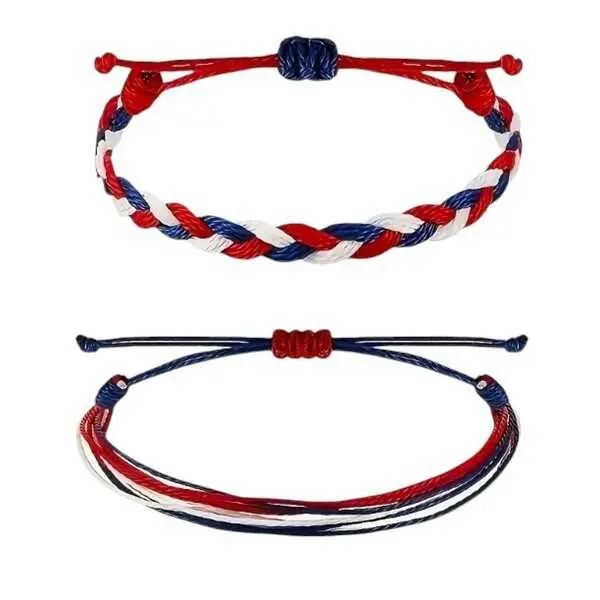 Set bratari din snur rosu