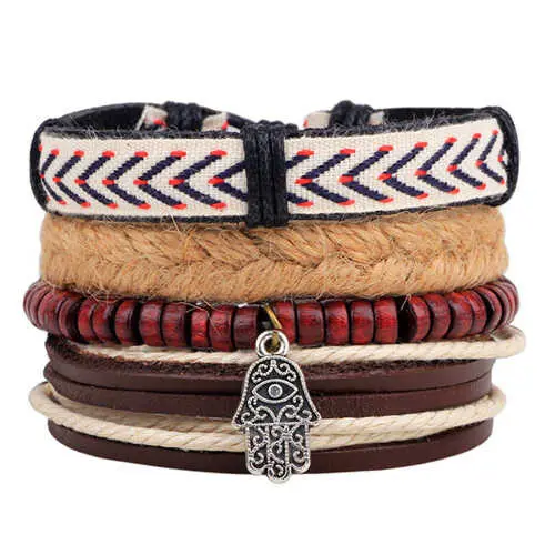 Set bratari rasta multicolore