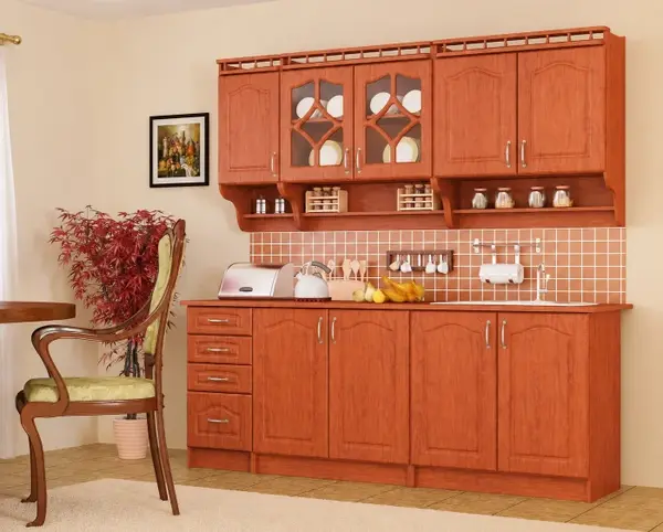 Set Bucatarie Korona Mebel MDF Calvados 200x60x200 cm