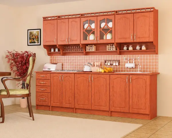 Set Bucatarie Korona Mebel MDF Calvados 260x60x200 cm