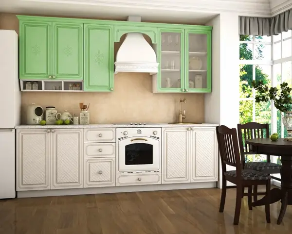 Set Bucatarie Versailles MDF Fistic 260x60x220m