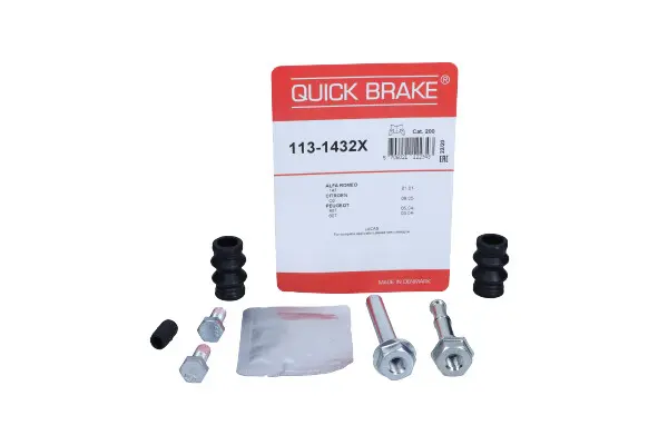 Set bucsi de ghidaj, etrier frana QUICK BRAKE 113-1432X