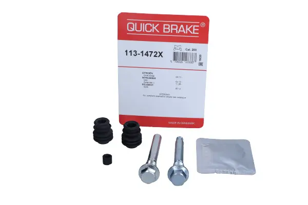 Set bucsi de ghidaj, etrier frana QUICK BRAKE 113-1472X