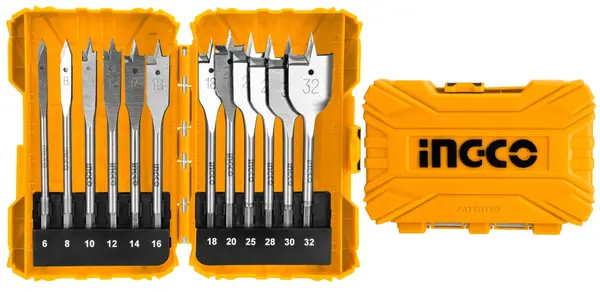 Set Burghie Fluture 12buc INGCO AKDL1201