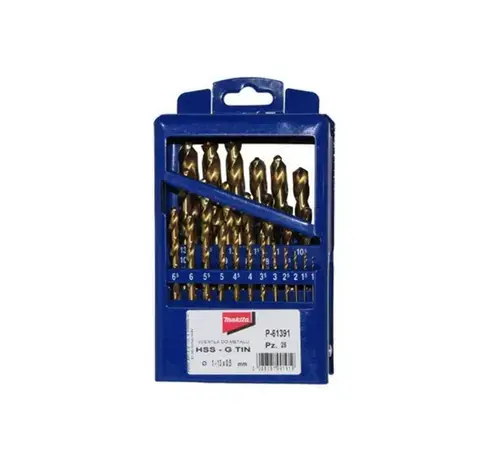 Set burghie Makita HSS-G TIN P-61391, 1-13mm