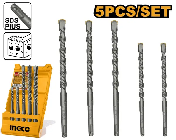 Set Burghie SDS 5pcs INGCO AKD2052