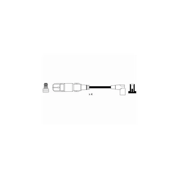 Set cablaj aprinder NGK 0579