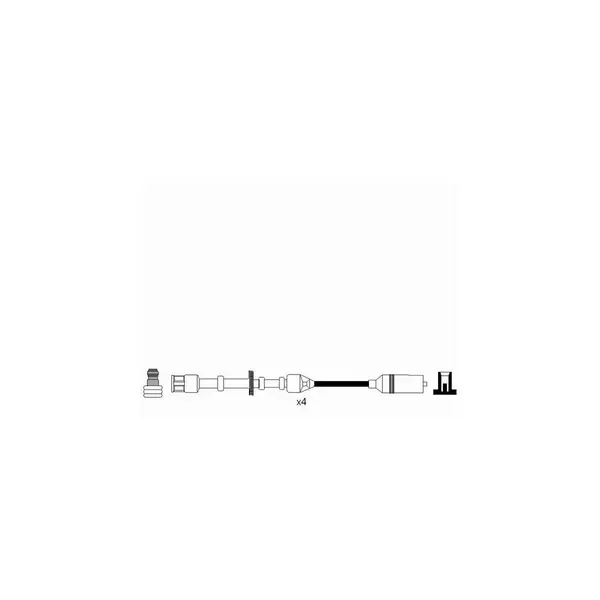 Set cablaj aprinder NGK 0967