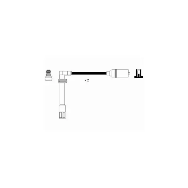 Set cablaj aprinder NGK 2348