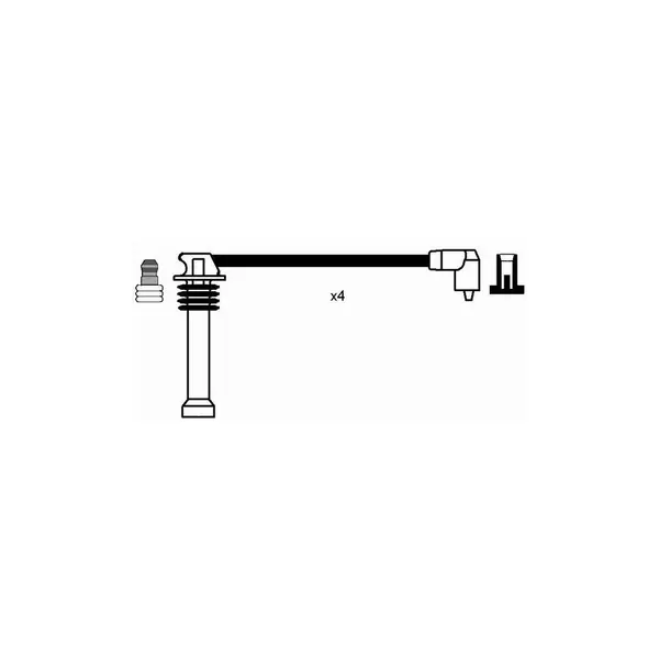 Set cablaj aprinder NGK 8542