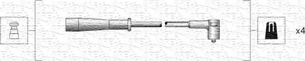 Set cablaj aprindere MAGNETI MARELLI 941318111130