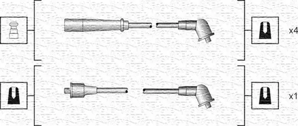 Set cablaj aprindere MAGNETI MARELLI 941318111185