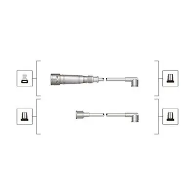 Set cablaj aprindere MAGNETI MARELLI 941319170004